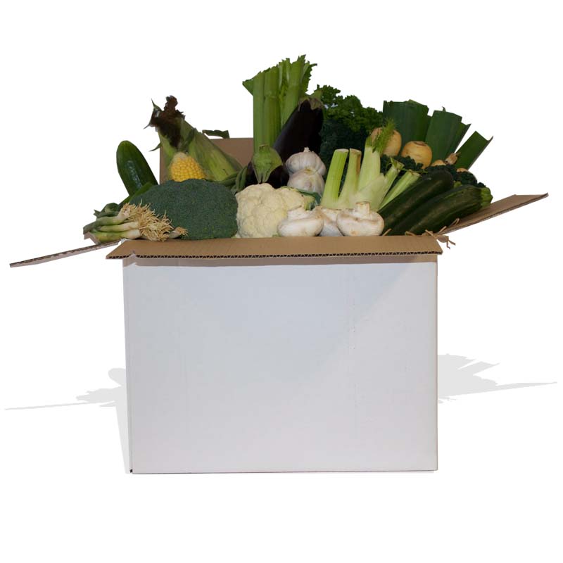 Just The Greens Vegetable Box for 3-4 People